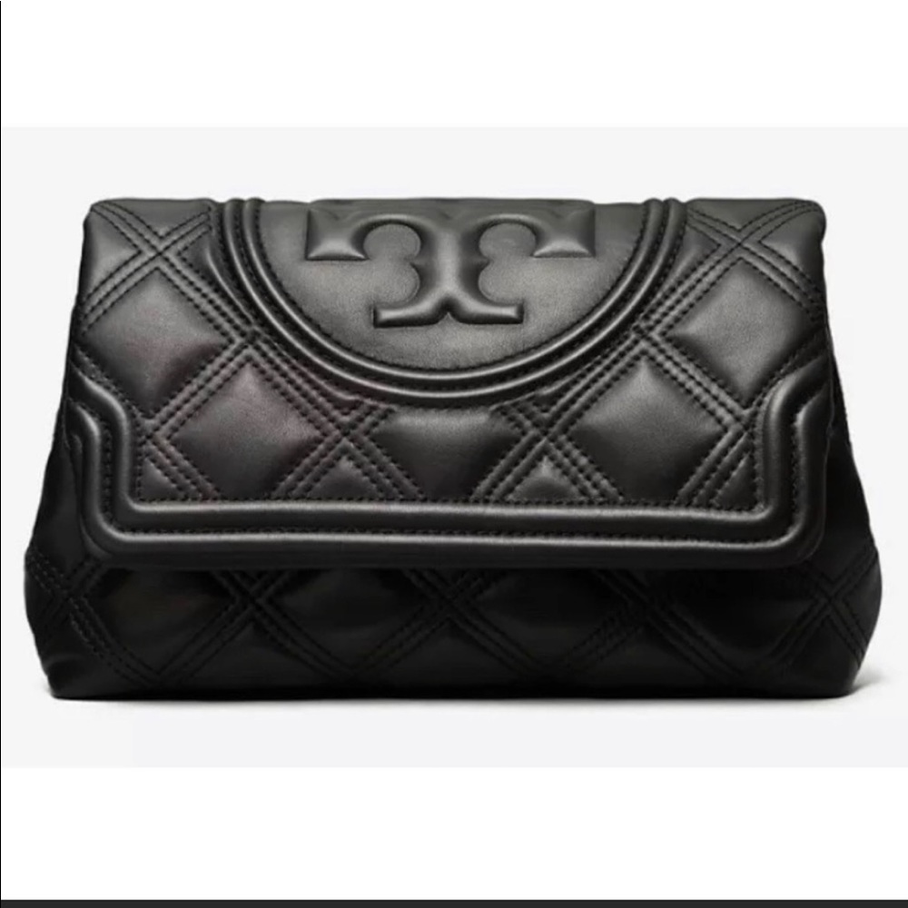 Tory Burch Fleming soft clutch